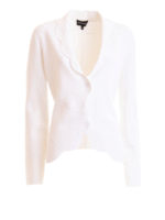 Blazer con dettagli smerlati