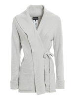 Cardigan con collo sciallato