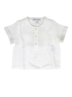 Set T-shirt e bermuda in lino