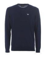 Maglia in cotone con logo aquila