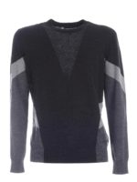 Pullover antracite con logo