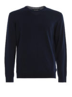 Pull con toppe a righe