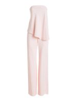 Tuta in misto viscosa con ruche