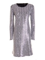 Abito in paillette a quadri