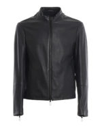 Giacca in nappa blu scurissimo