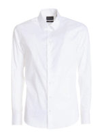 Camicia in cotone slim