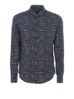 Camicia con stampa loghi