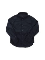 Camicia blu con bande logate