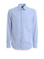 Camicia Modern Fit in popeline anti piega