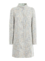 Cappotto boucle con lurex