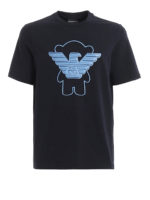 T-shirt con applicazione logo