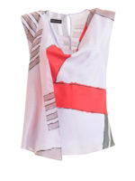 Top fantasia in seta