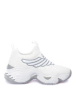 Sneaker a calza con logo applicato