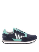 Sneakers da corsa blu