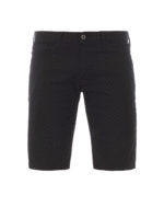 Shorts in cotone stretch nero