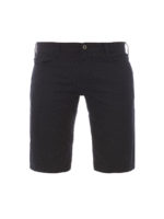 Shorts in cotone stretch blu