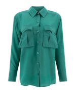 Camicia in seta con tasche