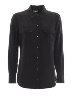 Camicia Slim Signature in pura seta