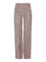 Pantaloni in tweed di misto lana