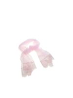 Stola rosa con pizzo