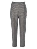 Pantalone pied de poule lame