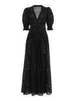 Abito maxi in pizzo sangallo