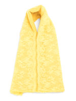 Stola gialla in misto lana