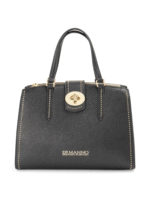 Borsa in similpelle nera