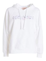 Felpa con stampa logo florale