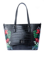 Tote in ecopelle effetto cocco