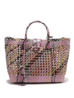 Borsa shopping intrecciata