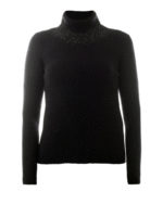 Dolcevita in lana con cristalli