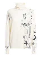Maglione con stampa graffiti