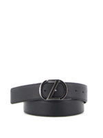 Cintura in pelle con monogramma Z