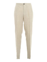 Joggers in puro lino