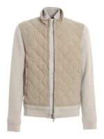 Lederjacke - Beige