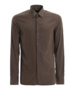 Camicia in seta misto cotone