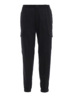 Joggers cargo in lana