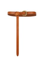 Cintura marrone con fibbia