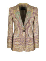 Blazer con stampa Paisley