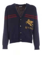 Cardigan in lana misto mohair