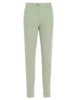Pantaloni sartoriali verde salvia