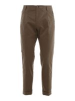 Pantaloni slim con tasche a zip