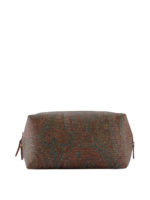 Pochette motivo Paisley con zip