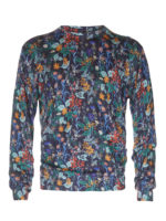 Pull in lana con stampa floreale