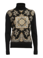 Dolcevita in misto lana stampa Paisley