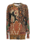 Maglia in viscosa fantasia con lurex