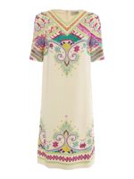 Vestido Midi - Estampado