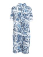 Abito polo con motivo Paisley