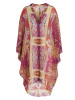 Kaftano in stampa multicolor